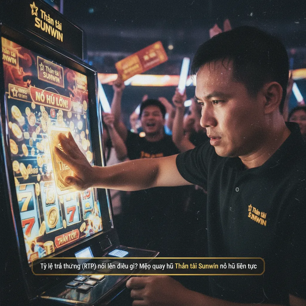 Nổ hũ jackpot trong game Thần Tài Sunwin
