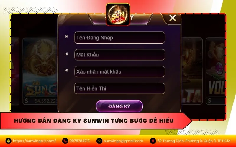 Hướng Dẫn Đăng Ký Sunwin Từng Bước Dễ Hiểu
